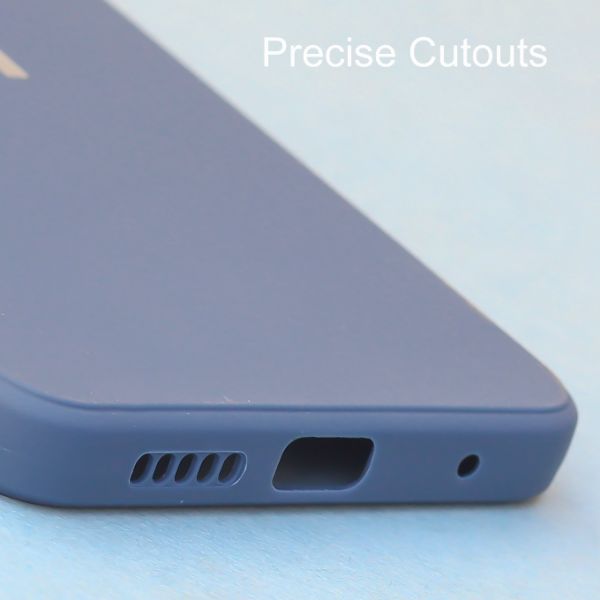 Dark Blue Candy Silicone Case for Redmi Note 11