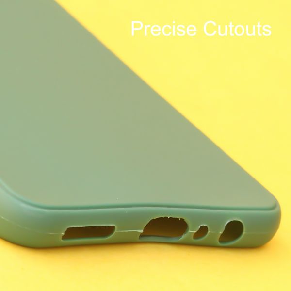 Dark Green Spazy Silicone Case for Vivo V20