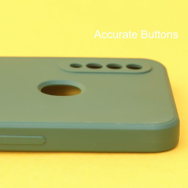 Dark Green candy  Silicone Case for Oppo A31