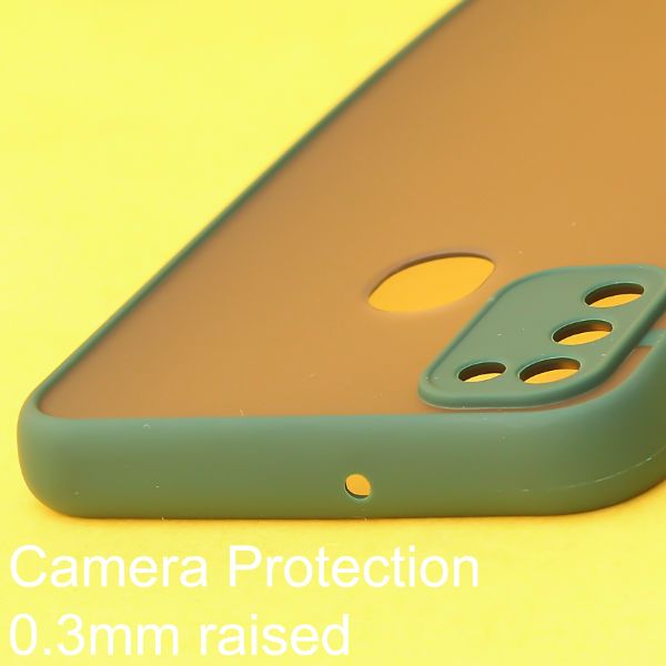 Dark Green Smoke Camera Safe case for Samsung M30S