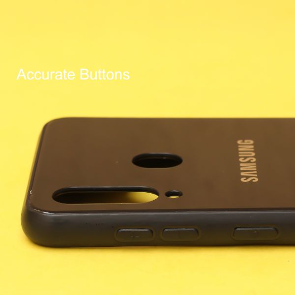 Black mirror Silicone Case for Samsung M40