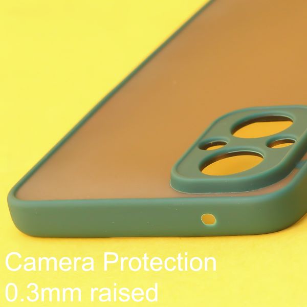 Dark Green Smoke Camera Safe case for Oneplus Nord N20