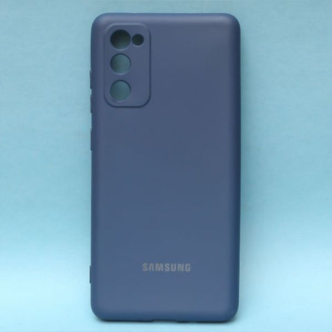 Dark Blue  Candy Silicone Case for Samsung S21 FE