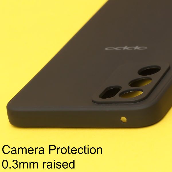 Black Candy Silicone Case for Oppo Reno 6 5g