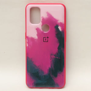 Roseate oil paint mirror case for Oneplus Nord N100