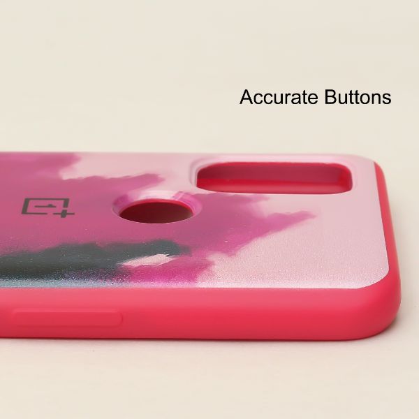 Roseate oil paint mirror case for Oneplus Nord N10