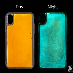 Coral Glow in Dark Silicone Case for Apple Iphone XR