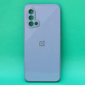 Blue camera Safe mirror case for Oneplus Nord CE
