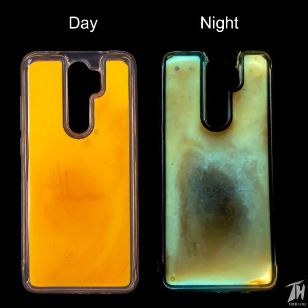 Coral Glow in Dark Silicone Case for Redmi Note 8 Pro