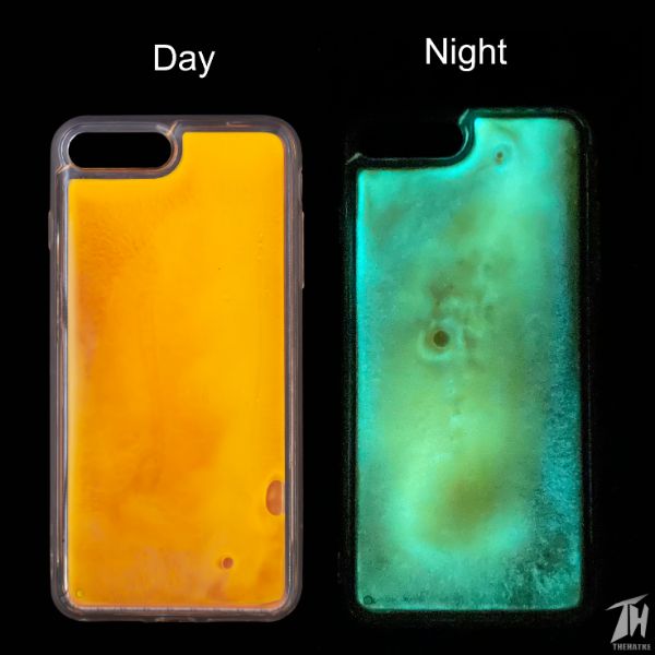 Coral Glow in Dark Silicone Case for Apple Iphone 7 Plus