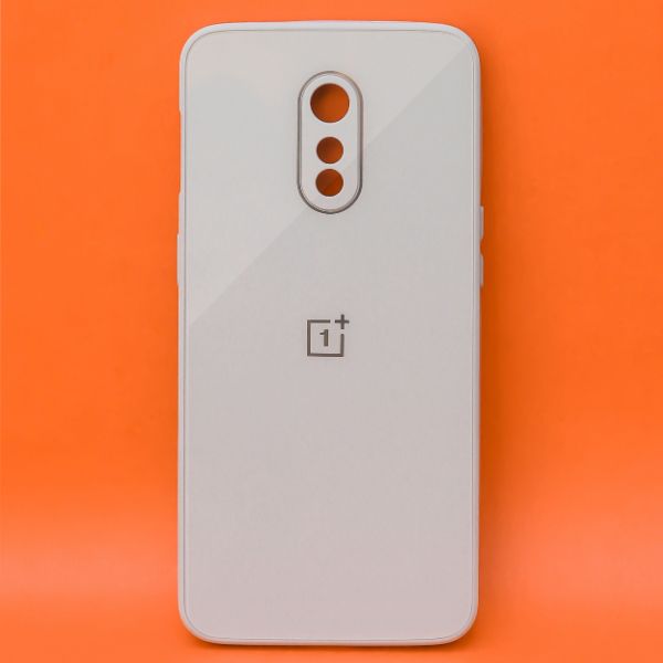Grey camera Safe mirror case for Oneplus 6T