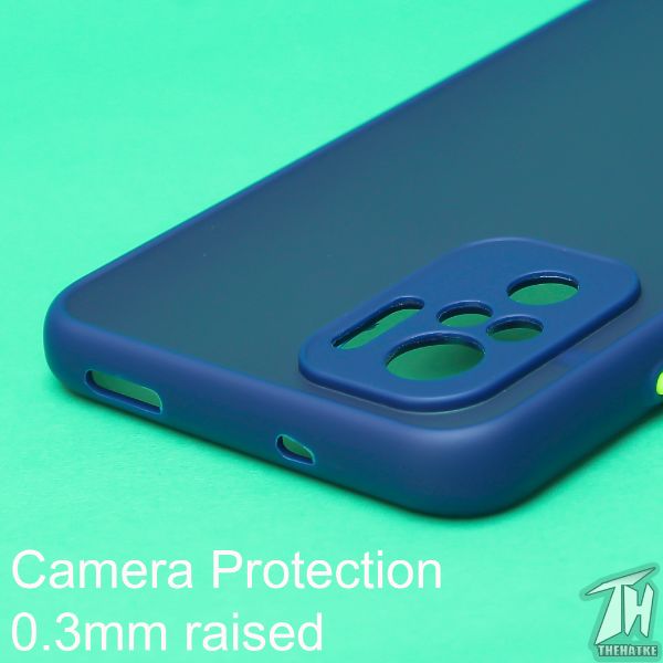 Blue Smoke Camera Safe case for Redmi Note 10 4G