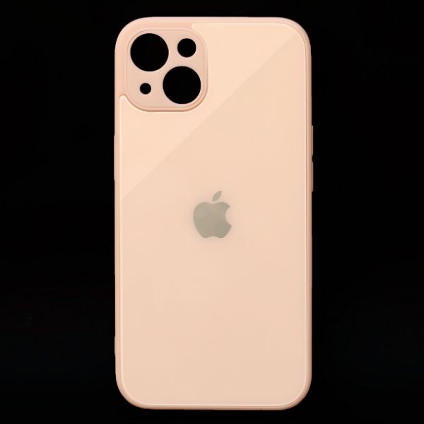 Peach camera Safe mirror case for Apple Iphone 14 Plus