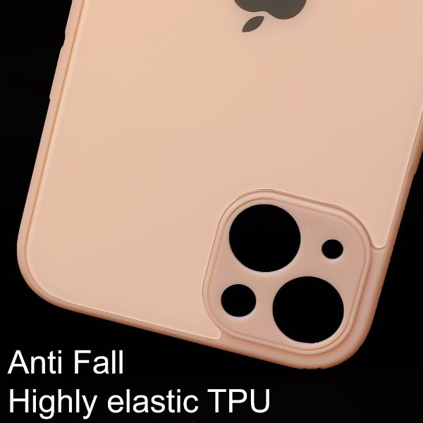 Peach camera Safe mirror case for Apple Iphone 13