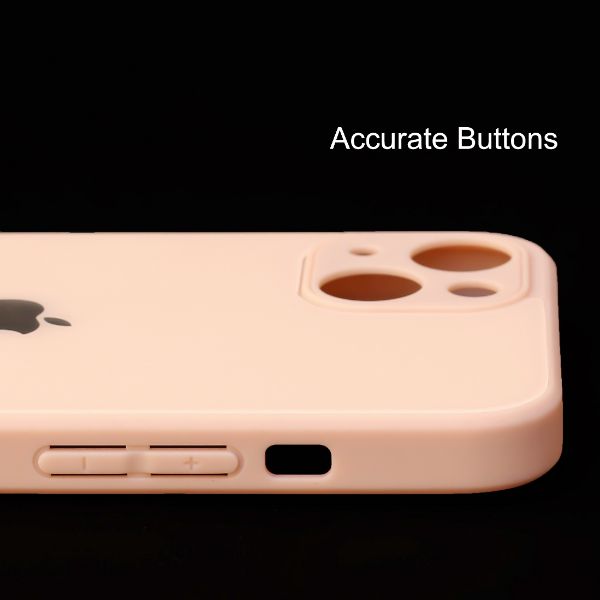 Peach camera Safe mirror case for Apple Iphone 13