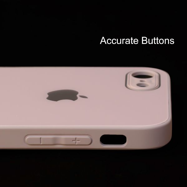 Lavender camera Safe mirror case for Apple Iphone 8