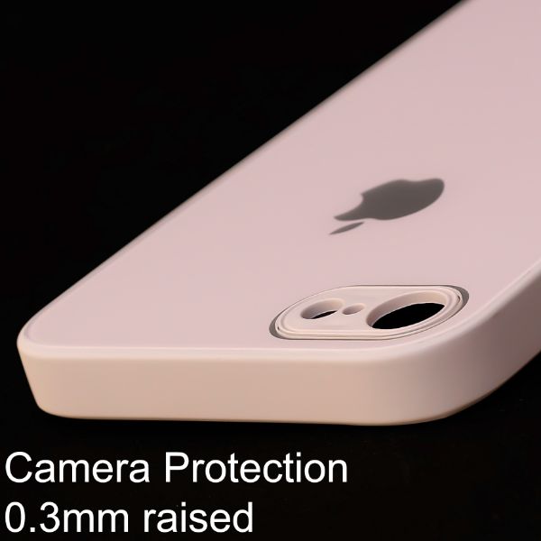 Lavender camera Safe mirror case for Apple Iphone 8