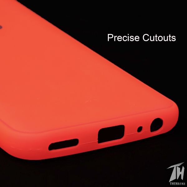 Red Silicone Case for Vivo Y50