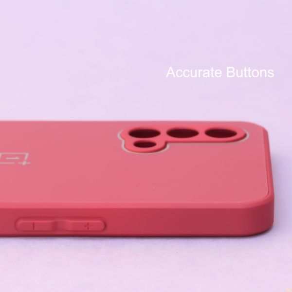 Red camera Safe mirror case for Oneplus Nord CE