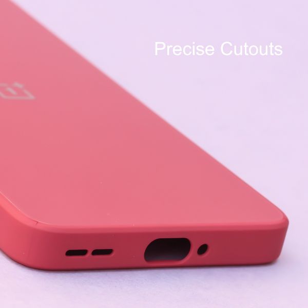 Red camera Safe mirror case for Oneplus 9R