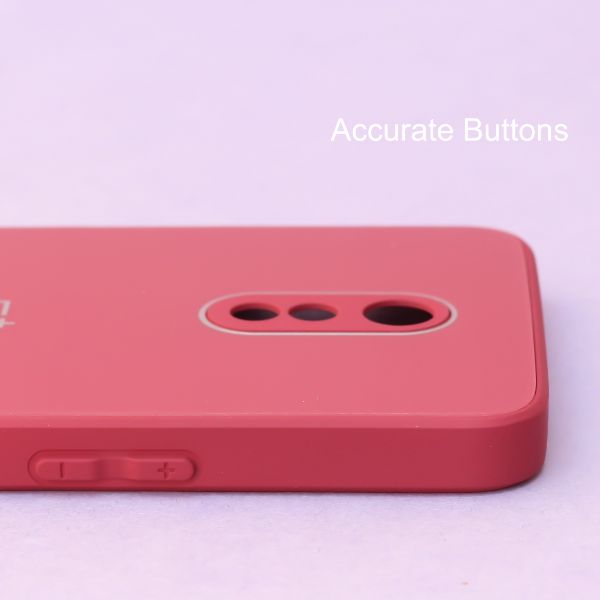 Red camera Safe mirror case for Oneplus 7
