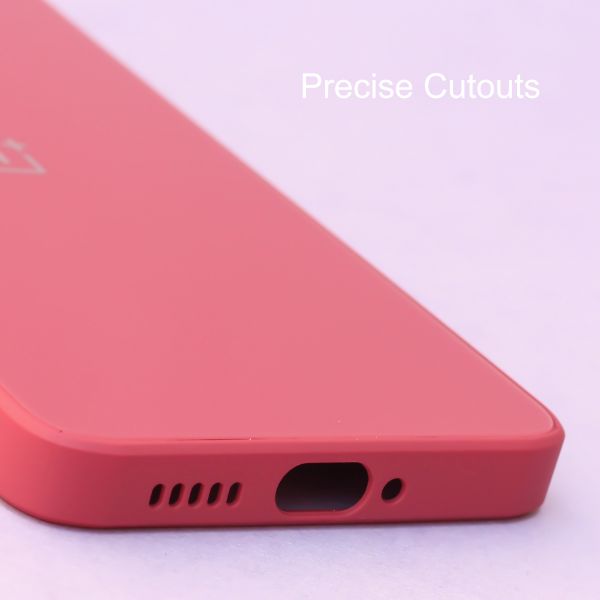 Red camera Safe mirror case for Oneplus 7T