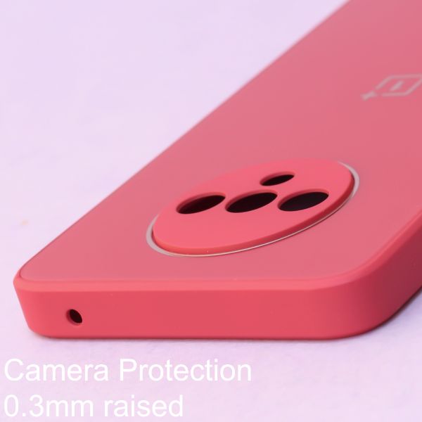 Red camera Safe mirror case for Oneplus 7T