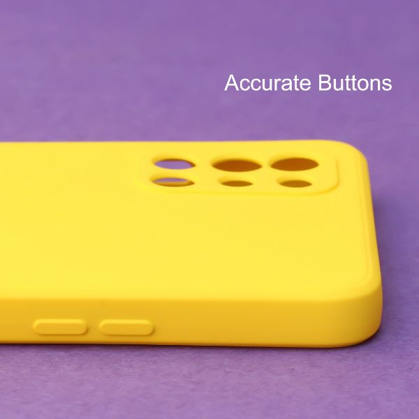 Yellow Candy Silicone Case for Oneplus 9R