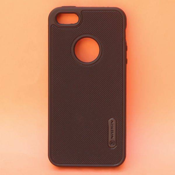 Black Logo Cut Niukin Silicone Case for Apple iphone 5/5s