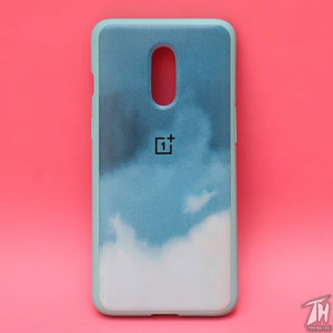 Thunder oil paint Silicone case for Oneplus 7