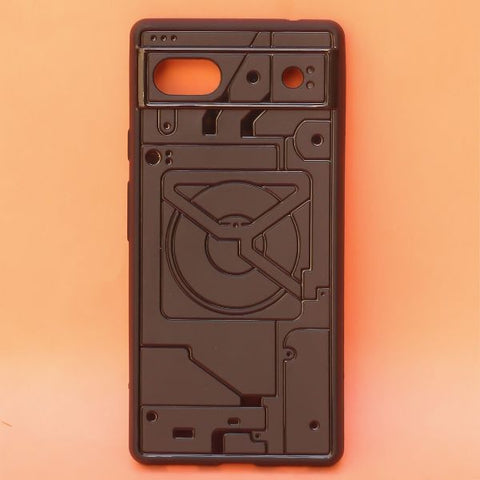 Cyber Engraved silicon Case for Google Pixel 6A