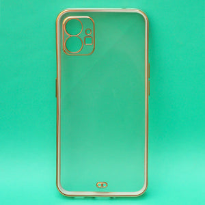 White Electroplated Transparent Case for Nothing Phone 1