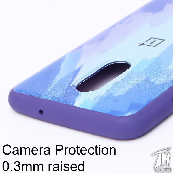 Marine oil paint Silicone case for Oneplus 6t