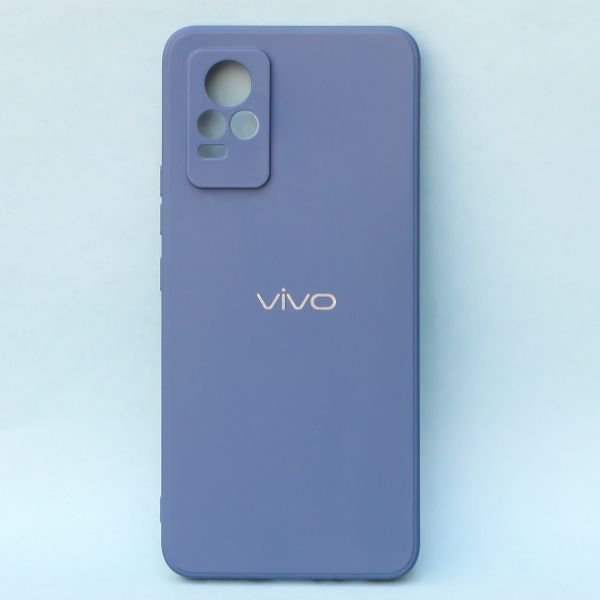 Dark Blue Candy Silicone Case for Vivo V20