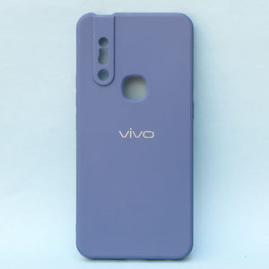 Dark Blue Candy Silicone Case for Vivo V15
