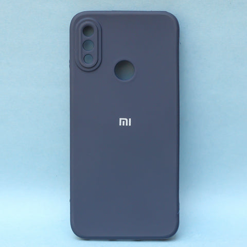 Dark Blue Candy Silicone Case for Redmi Note 7 Pro