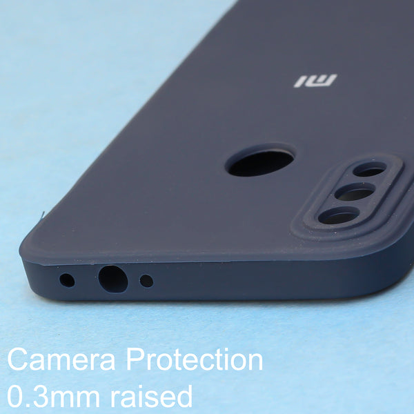 Dark Blue Candy Silicone Case for Redmi Note 7 Pro