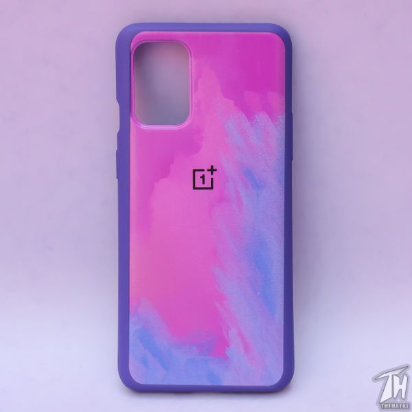 Magenta oil paint Silicone case for Oneplus Nord 2