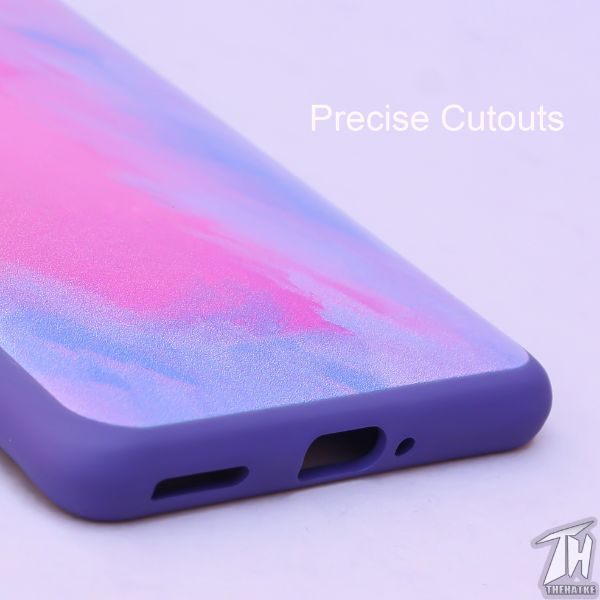 Magenta oil paint Silicone case for Oneplus 8 Pro