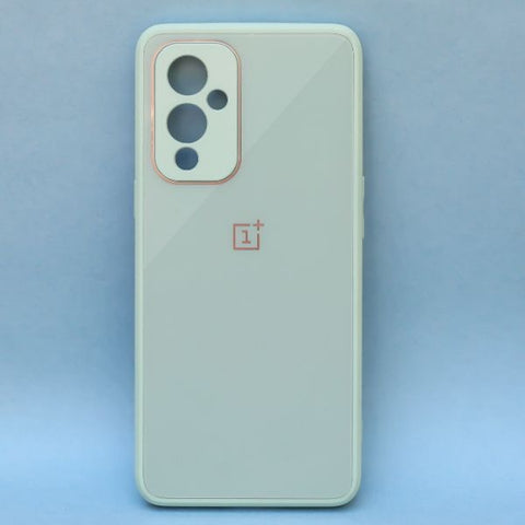 Sea Green camera Safe mirror case for Oneplus 9