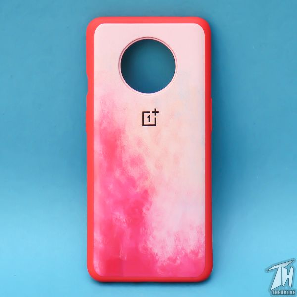 Magma oil paint Silicone case for Oneplus 7T