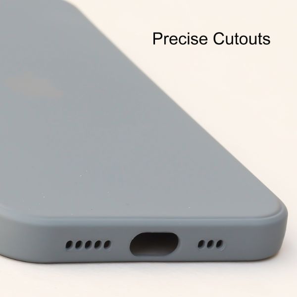 Dark Grey Candy Silicone Case for Apple iphone 12 Pro