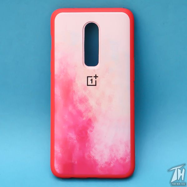 Magma oil paint Silicone case for Oneplus 6