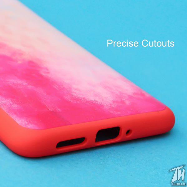 Magma oil paint Silicone case for Oneplus 7T