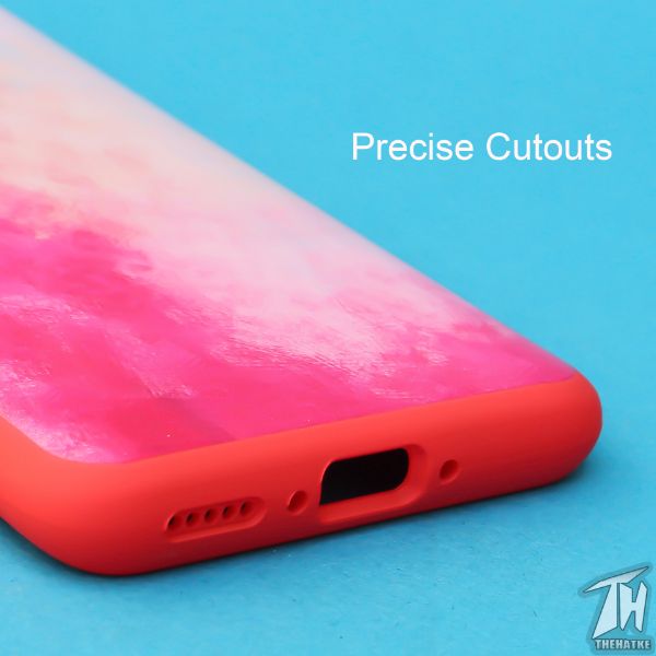 Magma oil paint Silicone case for Oneplus 7 Pro