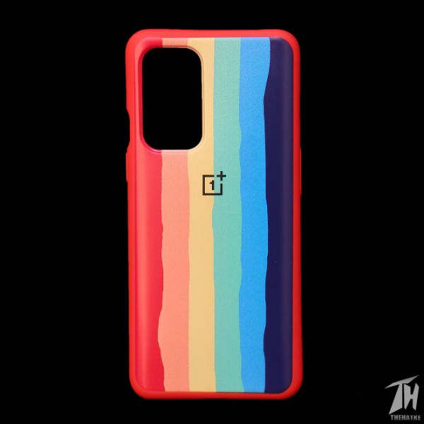 Rainbow Silicone Case for Oneplus 9 Pro
