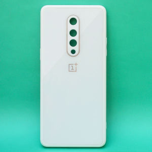 White camera Safe mirror case for Oneplus 8