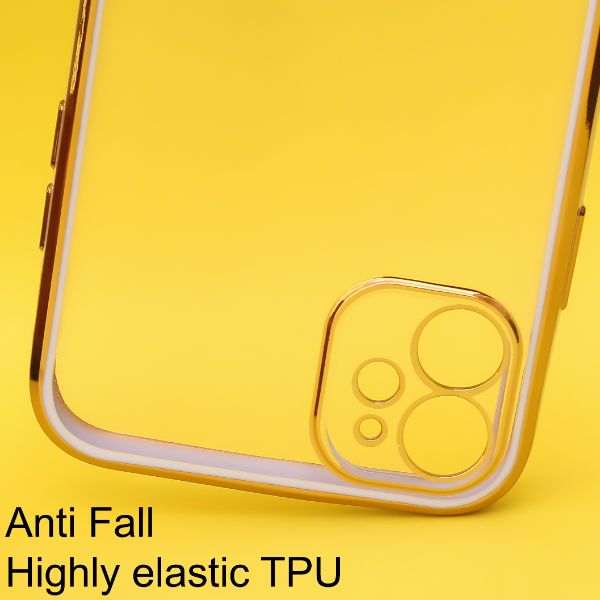 Purple Electroplated Transparent Case for Nothing Phone 1