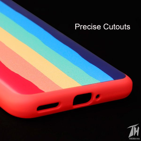 Rainbow Silicone Case for Oneplus 9 Pro