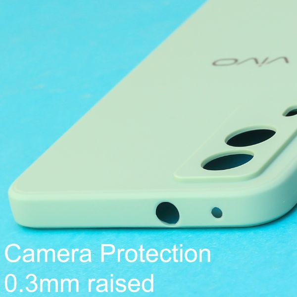 Sea Green Candy Silicone Case for Vivo V21E